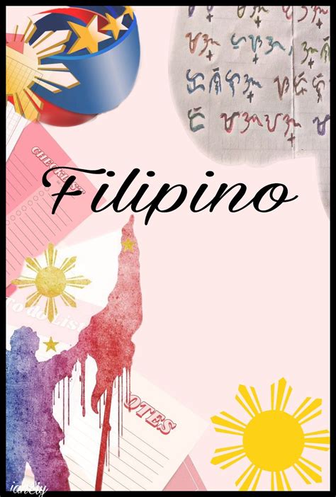 filipino subject design drawing